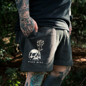 In Bloom Faded Relax Track Shorts