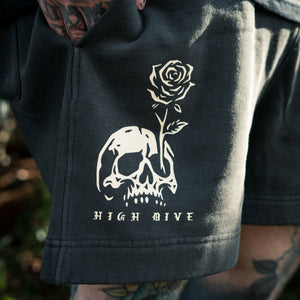 In Bloom Faded Relax Track Shorts
