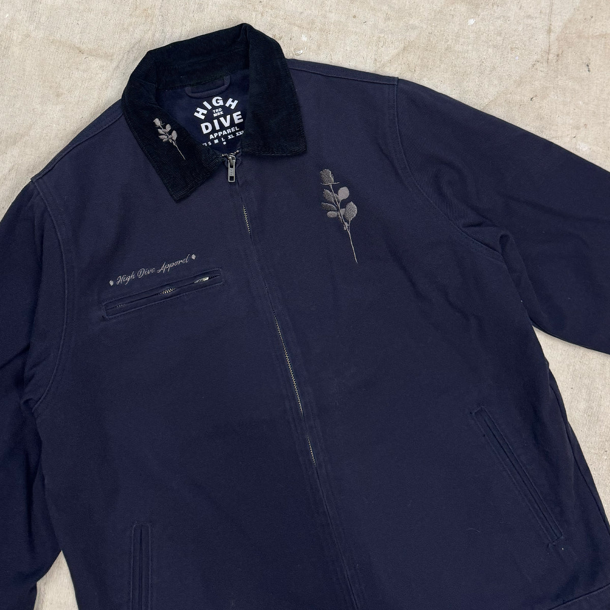 Heftgeknöpfte Arbeitsjacke