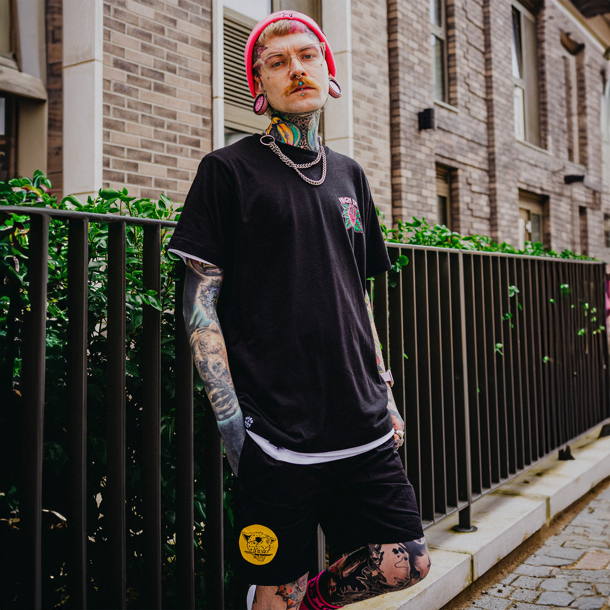 Bad Luck Black Beach Shorts