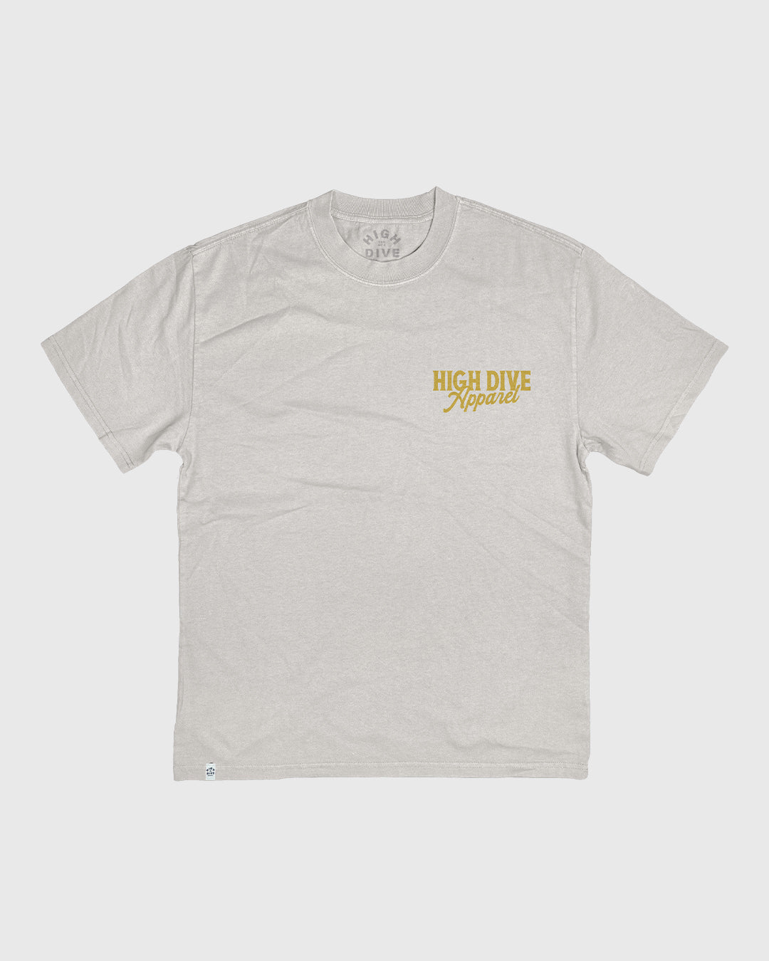 Lucky Fish Heavy Faded Bone Tee