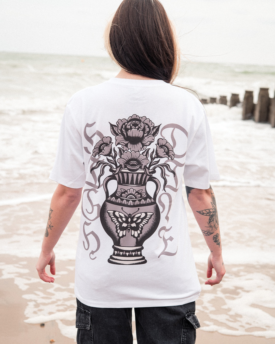 TG Vase White T-Shirt