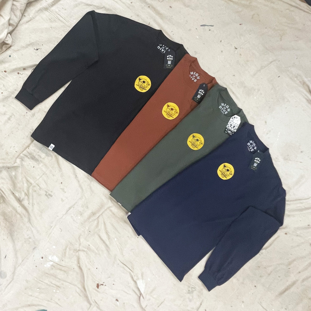 Camiseta de manga larga con estampado de leopardo