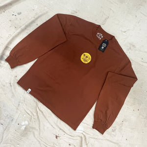 Camiseta de manga larga con estampado de leopardo