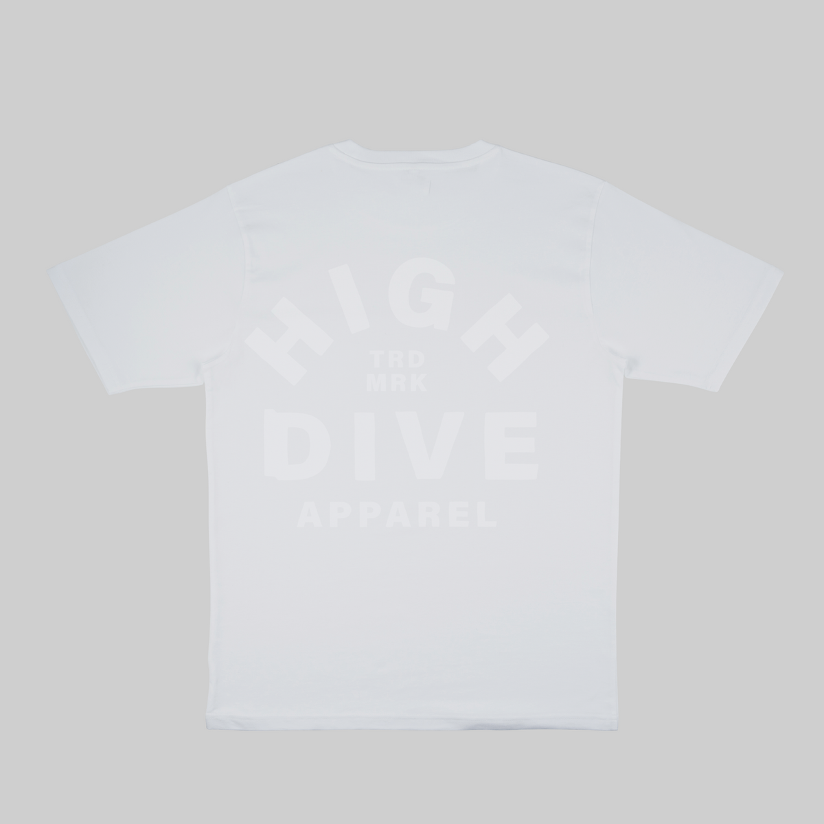 Camiseta blanca de gran tamaño