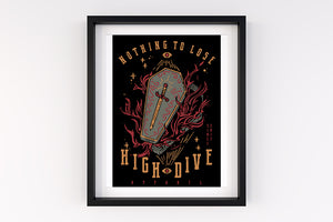 Nothing to lose A4 Print