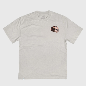 Devil Flash Heavy Tee Faded Bone