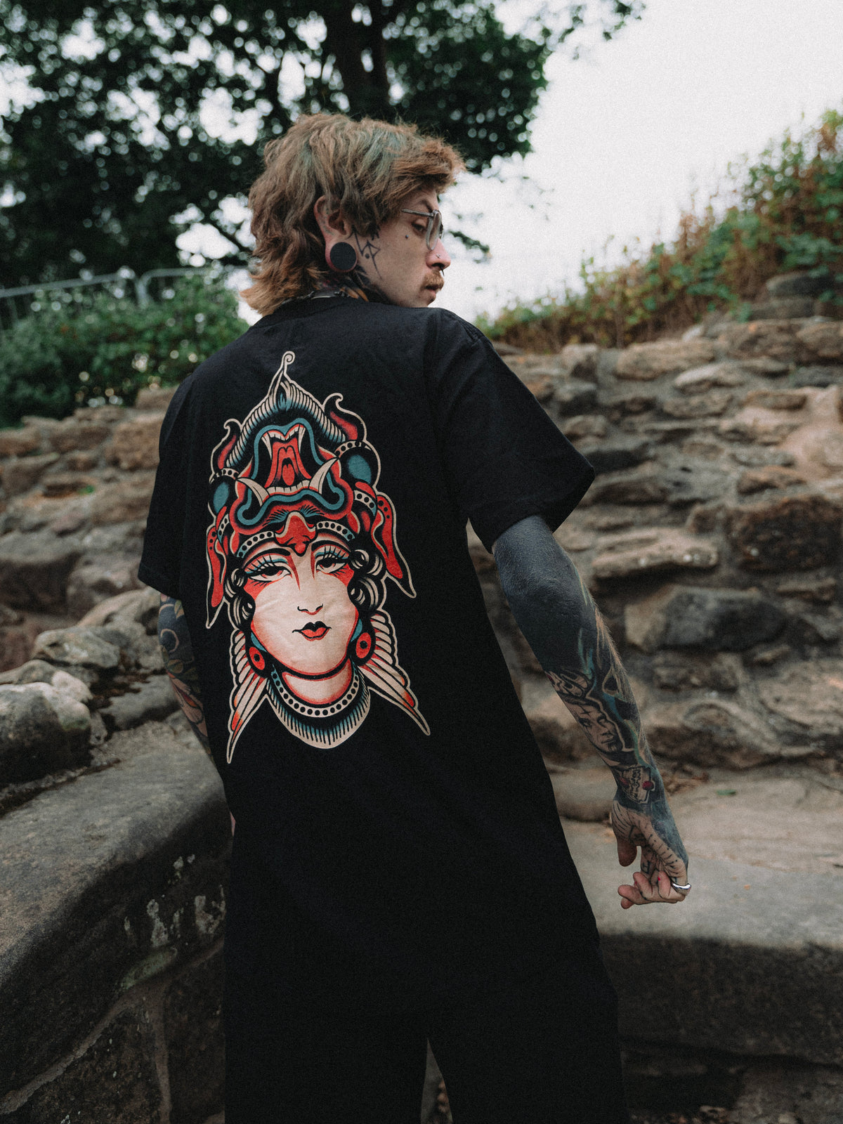 Veil Of Fury Black Tee