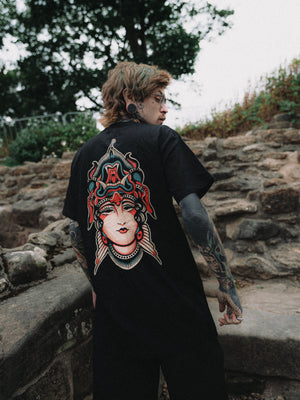 Veil Of Fury Black Tee