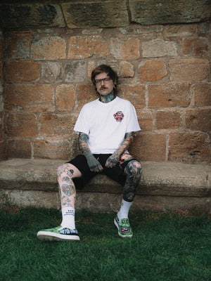 Veil Of Fury White Tee