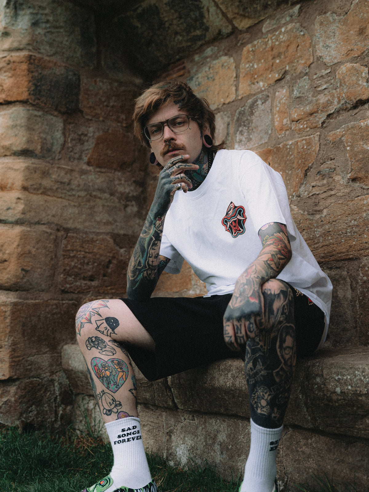 Veil Of Fury White Tee