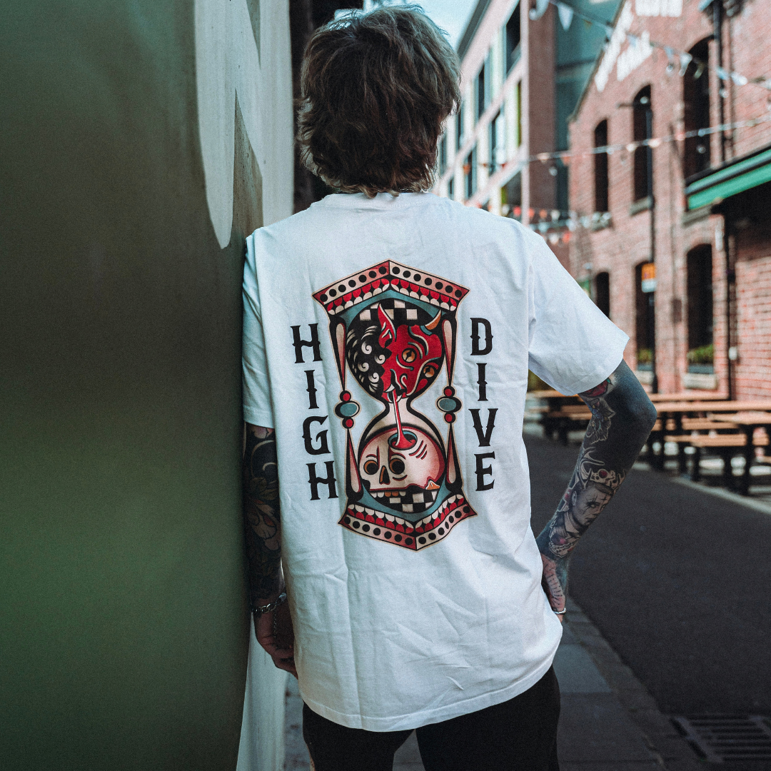 Hour Of Reckoning White Tee