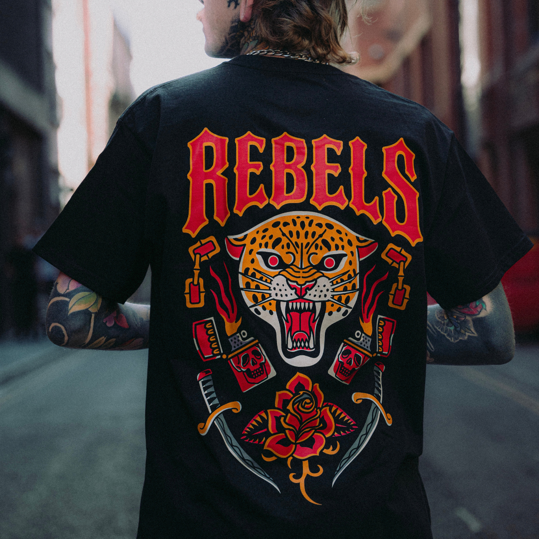 Rebels Black Tee