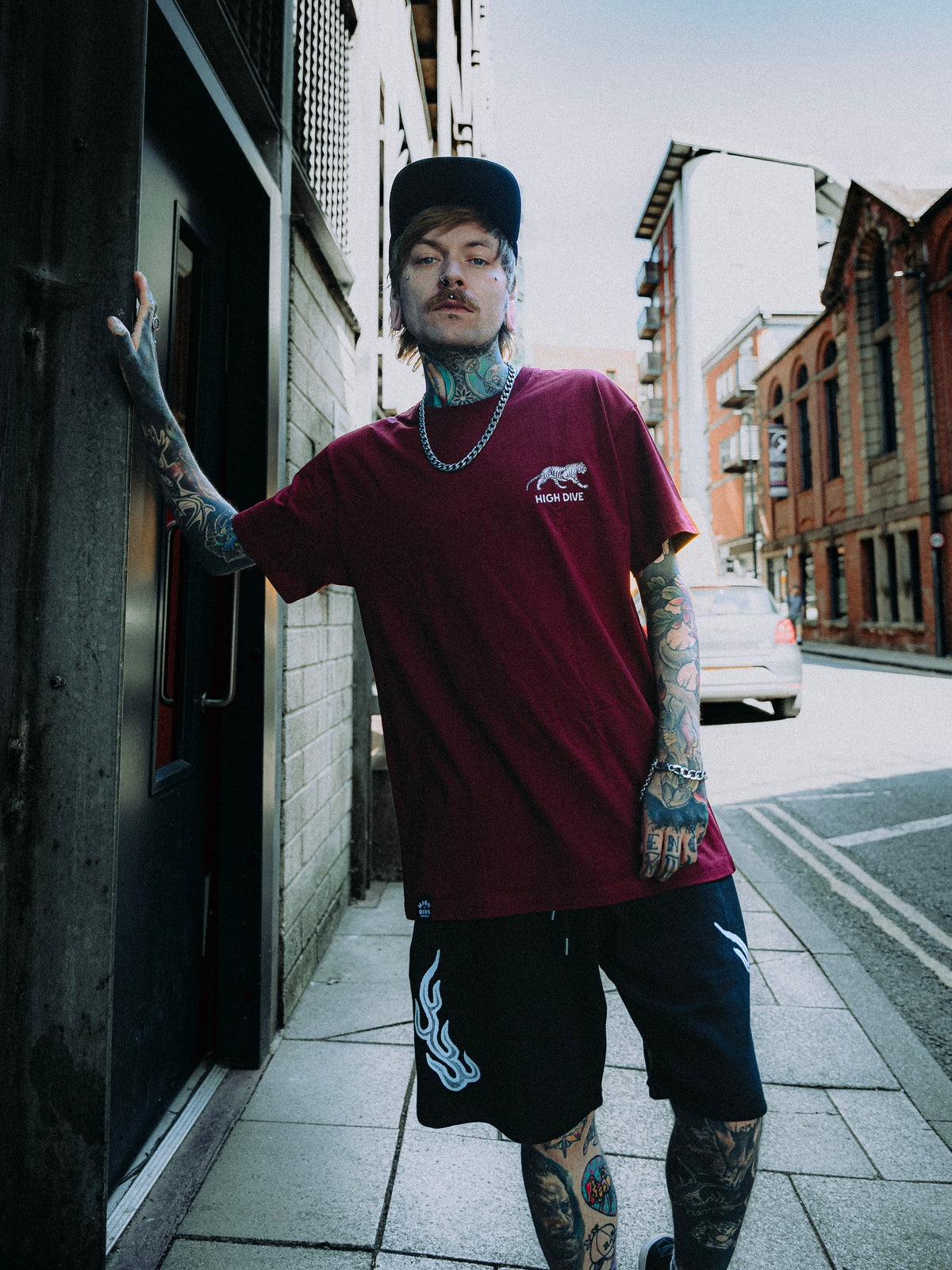 Roam Burgundy Tee