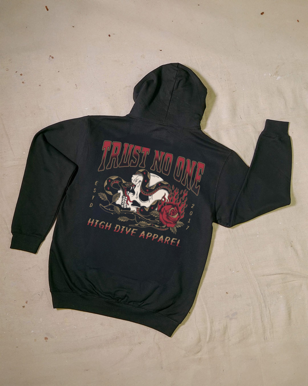 Trust No-One Black Hoody