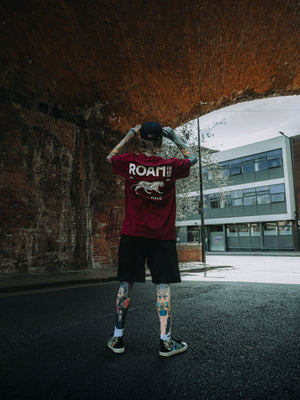 Roam Burgundy Tee