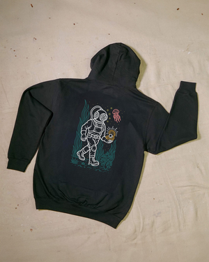 Deep Sea Diver Black Hoody