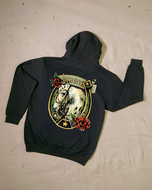 Horsey Black Hoody
