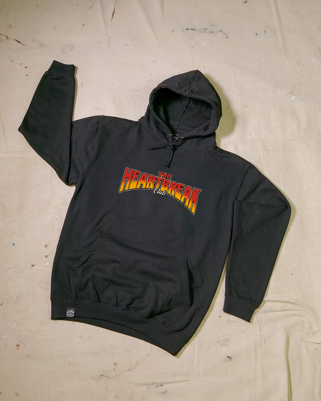 The Heartbreak Club Black Hoody
