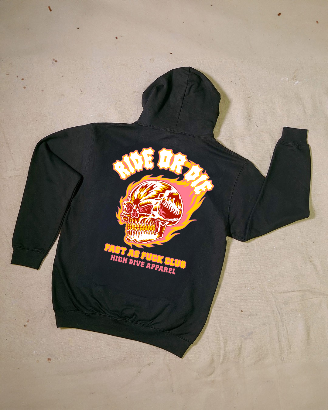 Ride Or Die Black Hoody
