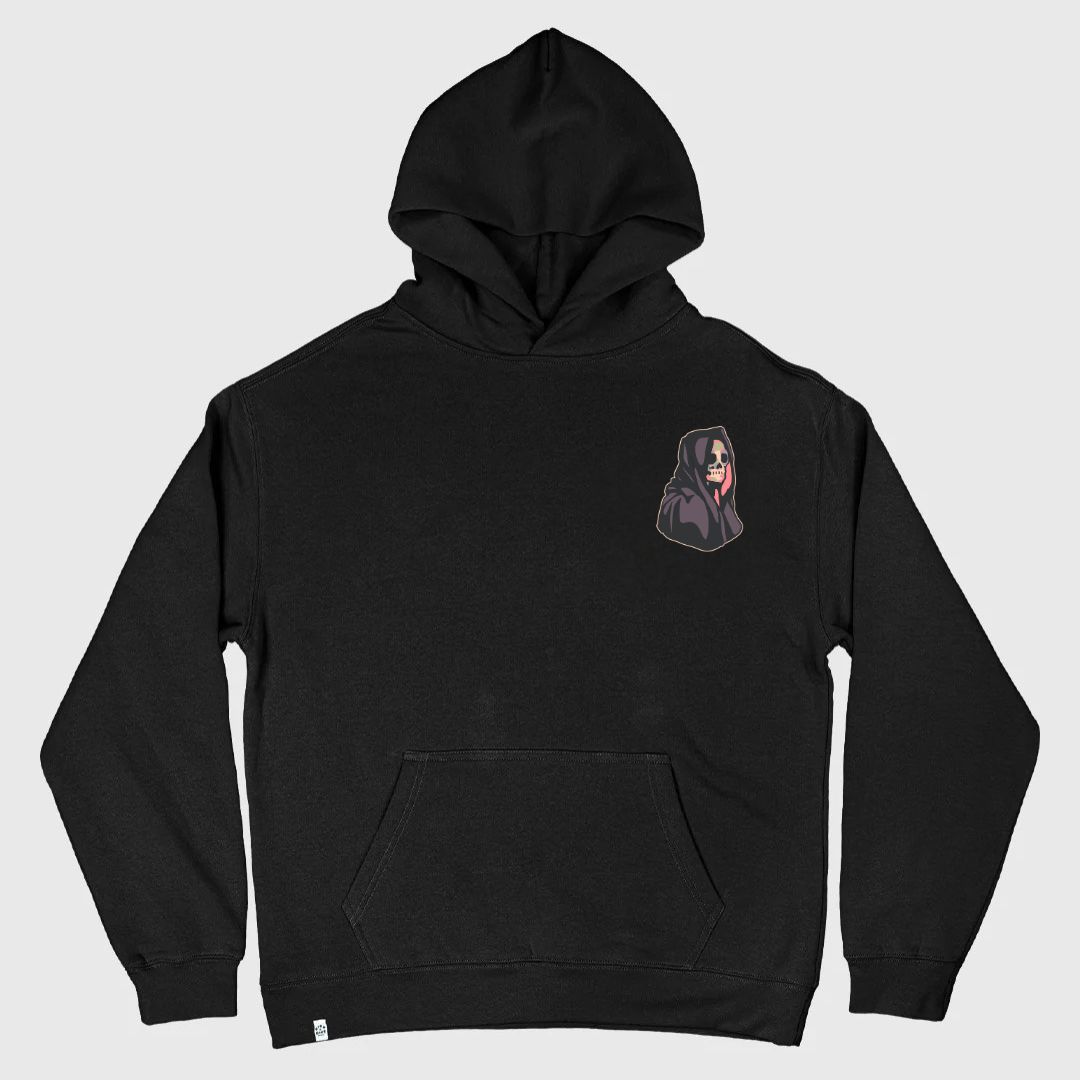 Reaper Flash Oversized Hoody Black