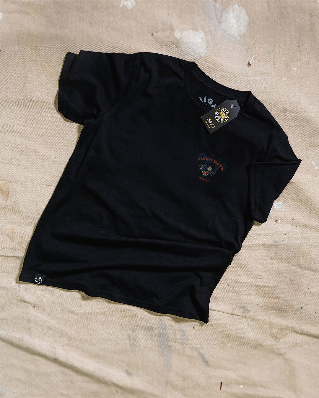 Too Wild To Die Black T-Shirt