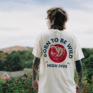 Born To Be Wild Ecru Tee