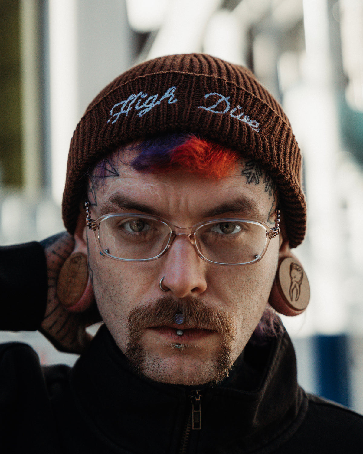 Script Trawler Beanie - Walnut