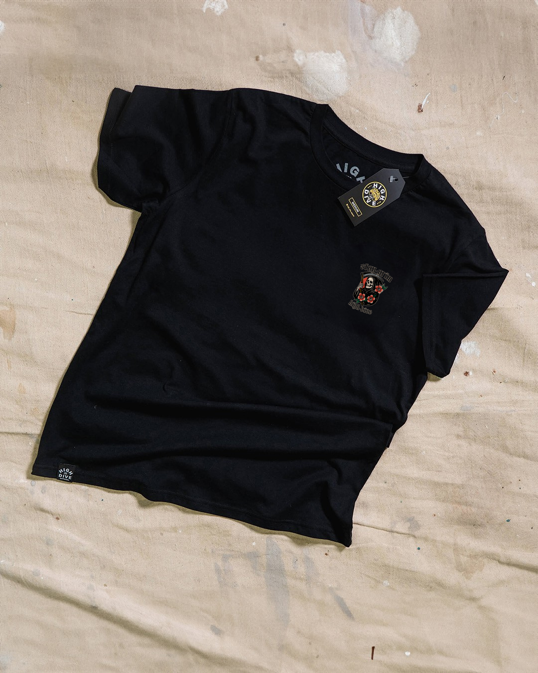 Stay Grim Black T-Shirt