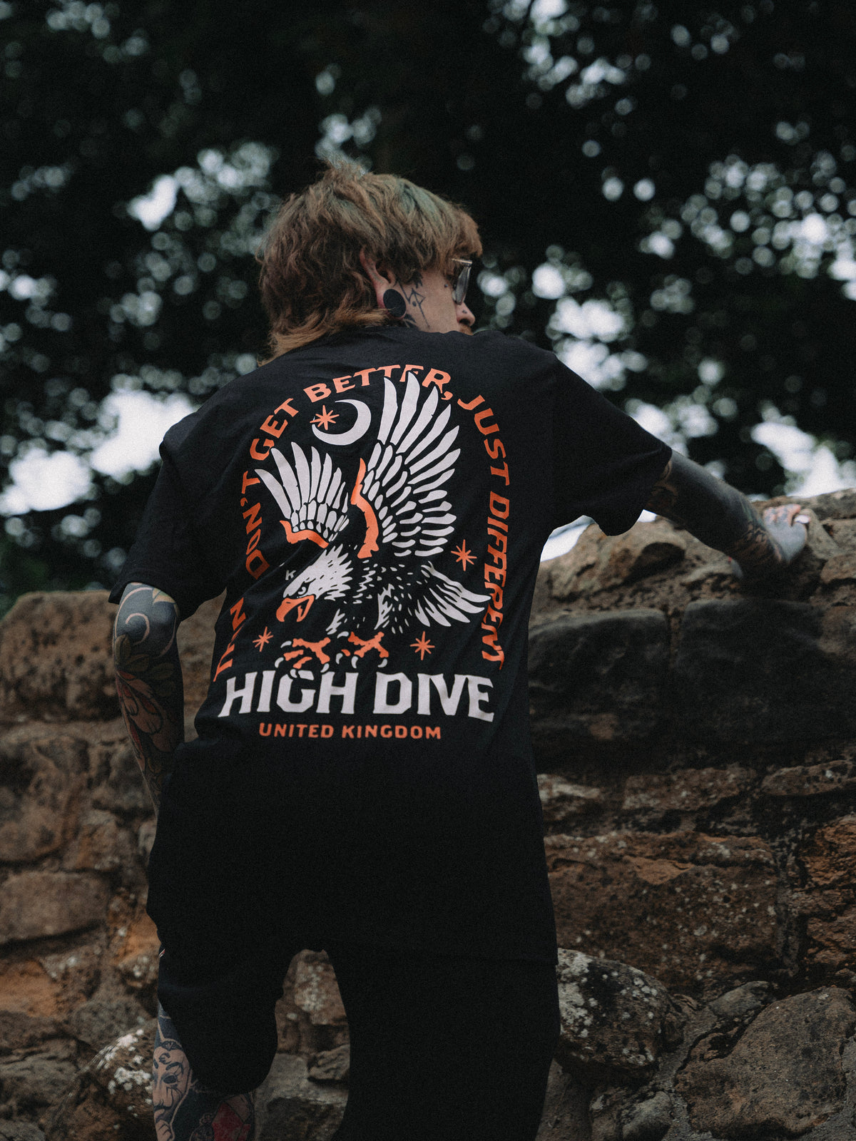 Fear Black Tee