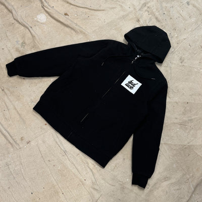 Bad Luck Canvas Hooded Bomber Jacket