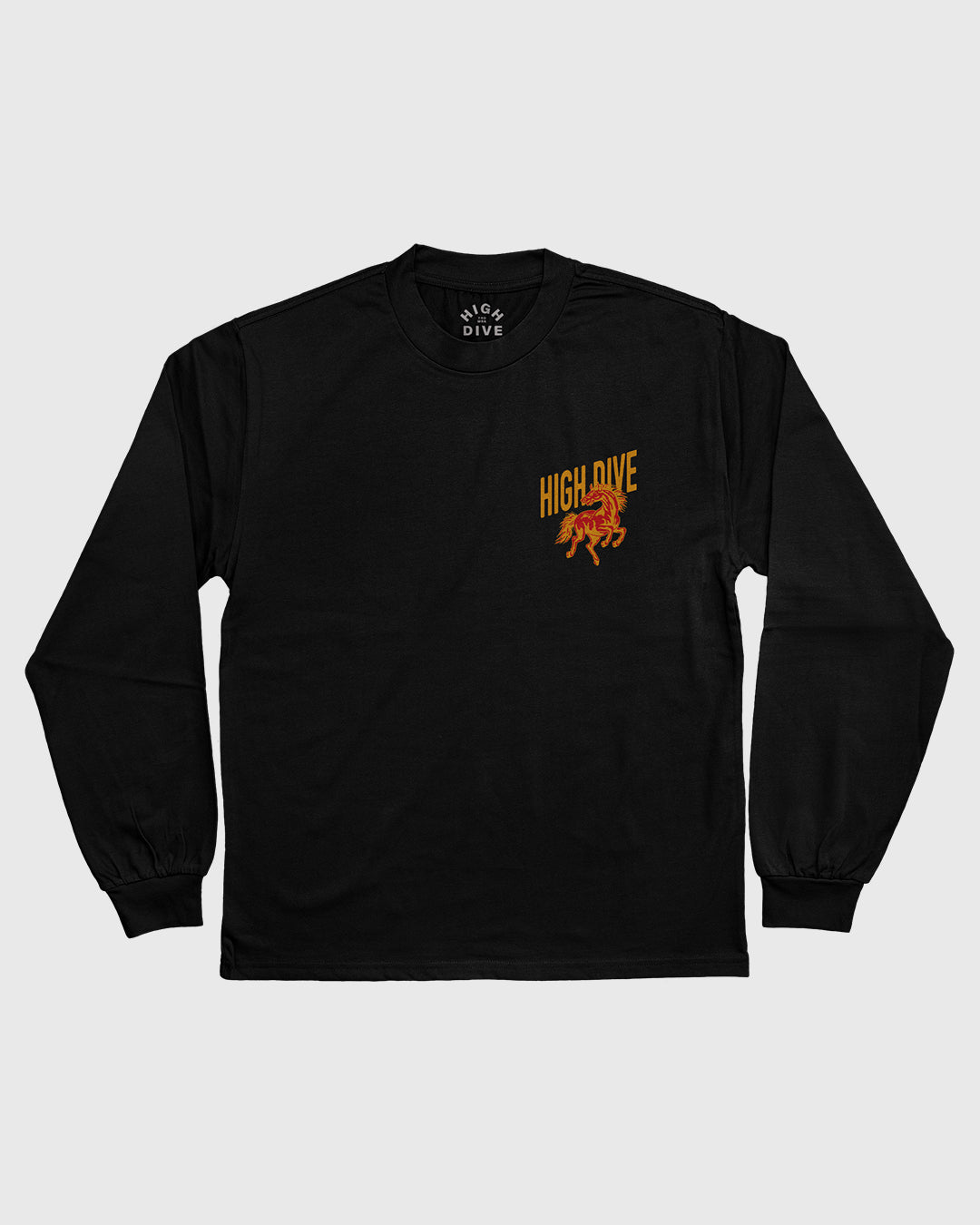 Born To Lose Heavy Black Long Sleeve | Tees & Tops | High Dive