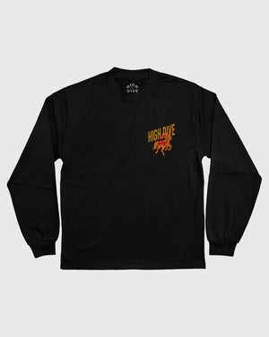 Born To Lose Heavy Black Long Sleeve