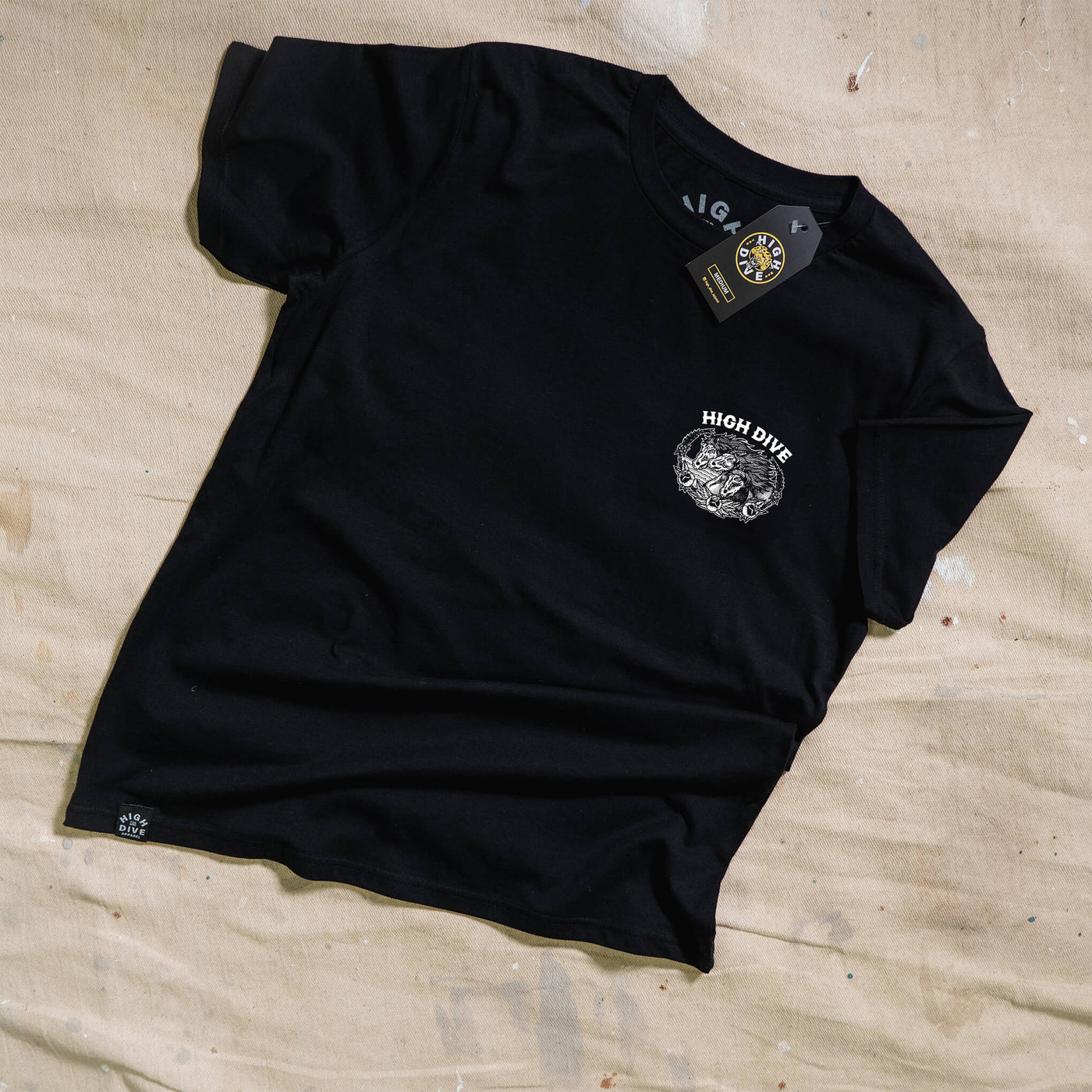 Chasing Something Black T-Shirt