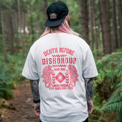 Death Before Dishonour White Tee