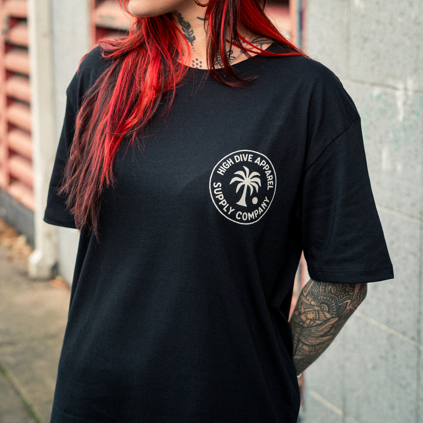 Supply Co Black Tee