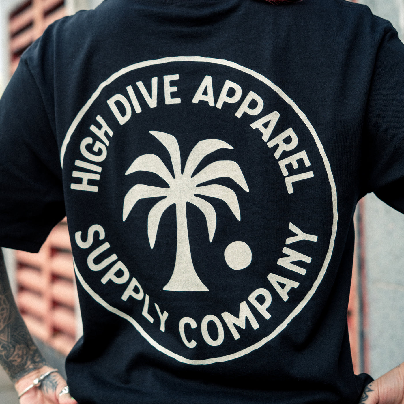 Supply Co Black Tee