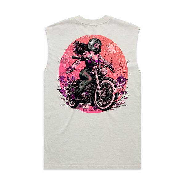 Spitfire X High Dive Apparel Collaboration Bone White Vest ‘Ride The Storm’