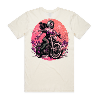 Spitfire X High Dive Apparel Collaboration White T-Shirt ‘Ride The Storm’
