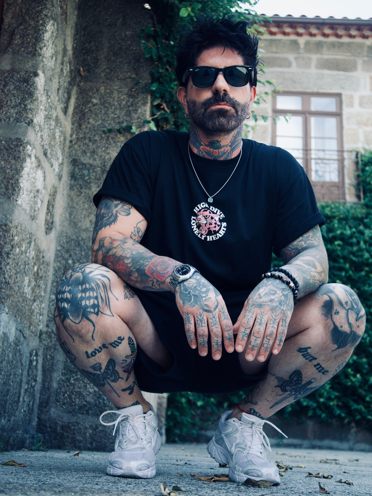 Lonely Hearts Lounge Set (Tee & Shorts)