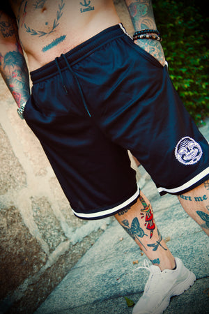 Happy Face Mesh Shorts