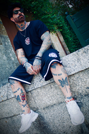 Happy Face Mesh Shorts