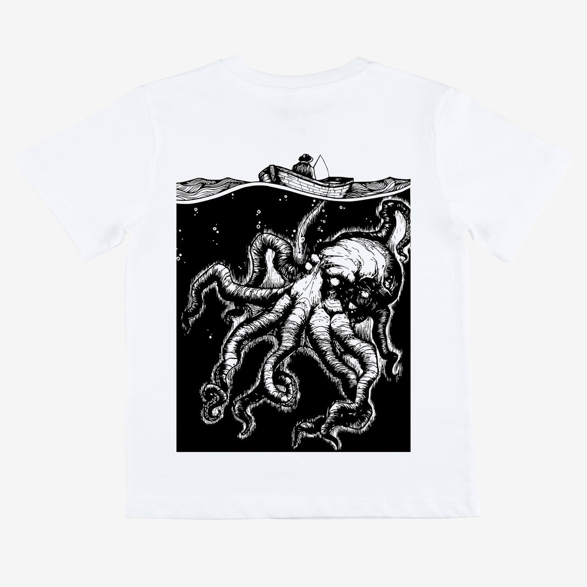 Camiseta infantil Kraken 