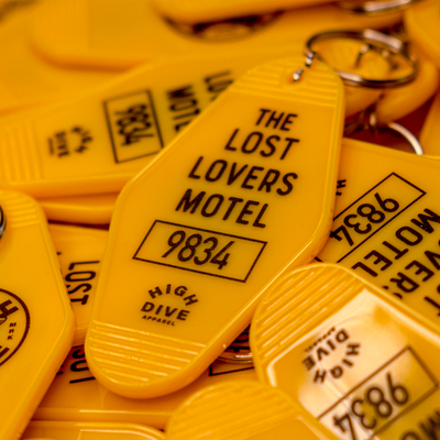 Lost Lovers Motel Keyring - £1 OFF