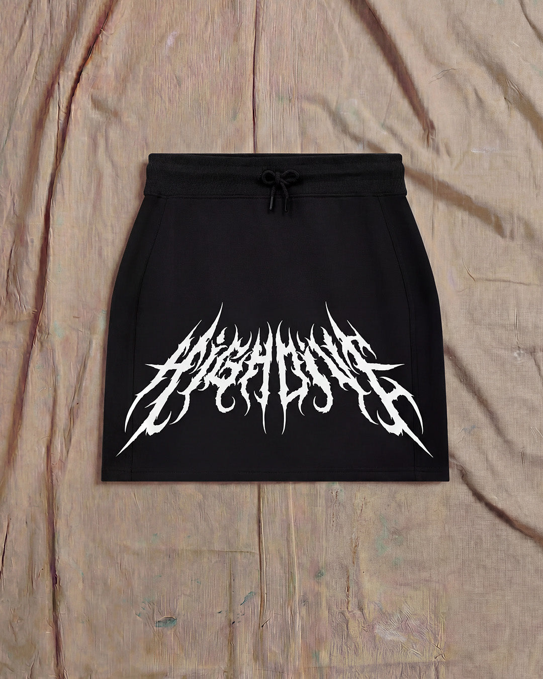 Metal Logo Womens Skirt