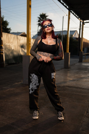 Panther Relax Black Joggers
