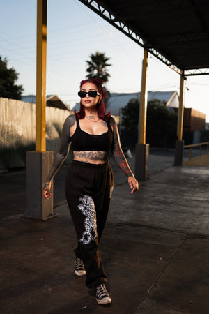Panther Relax Black Joggers