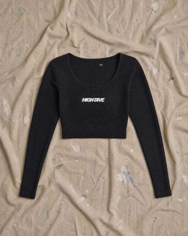 Schwarze Trainingsleggings für Damen 