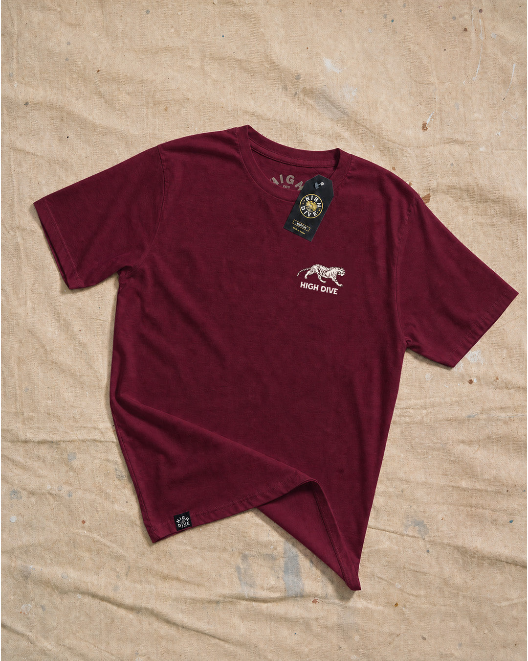 Roam Burgundy Tee