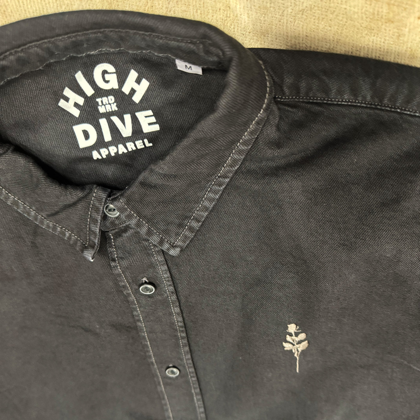 Rose Washed Work Shirt
